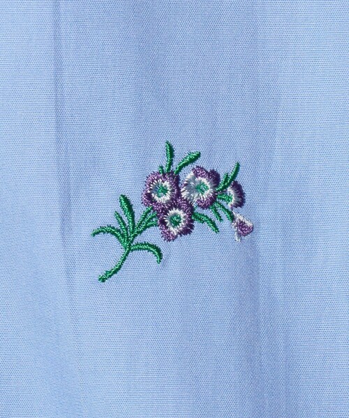 JANESMITH（ジェーンスミス）の「＜JANE SMITH ＞フラワーエンブロイダリー シャツ（シャツ/ブラウス・レディース・コバルトブルー・38）」の7枚目の写真