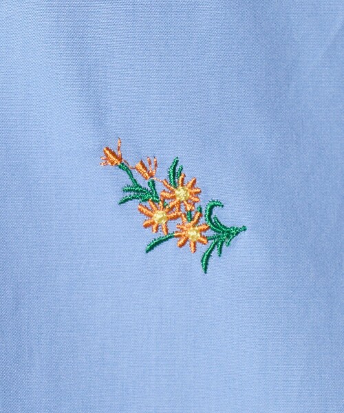 JANESMITH（ジェーンスミス）の「＜JANE SMITH ＞フラワーエンブロイダリー シャツ（シャツ/ブラウス・レディース・コバルトブルー・38）」の8枚目の写真