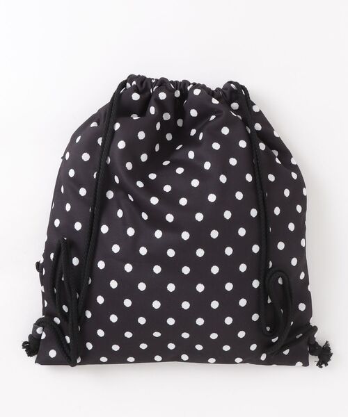 CeLess(セレス)の「Tiered Dot Knapsack / ティアードドットナップサック(バックパック/リュック・レディース・ブラック/グレー・FREE)」の11枚目の写真