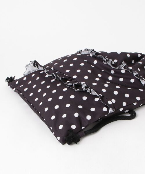 CeLess(セレス)の「Tiered Dot Knapsack / ティアードドットナップサック(バックパック/リュック・レディース・ブラック/グレー・FREE)」の12枚目の写真