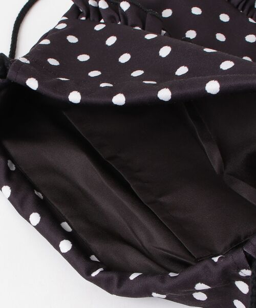 CeLess(セレス)の「Tiered Dot Knapsack / ティアードドットナップサック(バックパック/リュック・レディース・ブラック/グレー・FREE)」の13枚目の写真