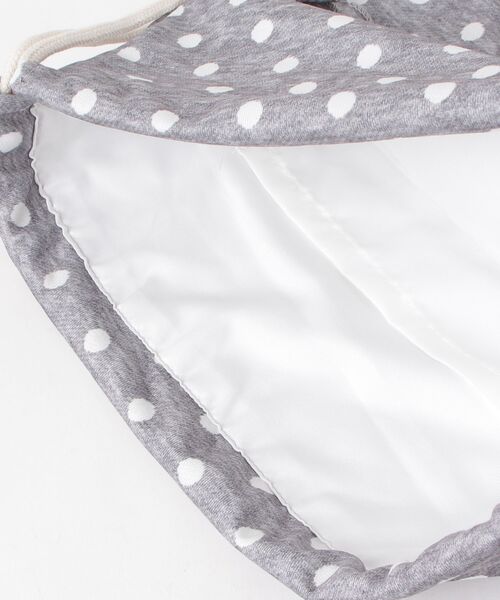 CeLess(セレス)の「Tiered Dot Knapsack / ティアードドットナップサック(バックパック/リュック・レディース・ブラック/グレー・FREE)」の14枚目の写真