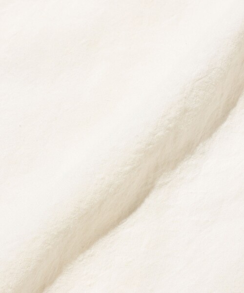 BEAMS PLUS(ビームスプラス)の「Open Collar 1/40 Linen(シャツ/ブラウス・メンズ・ナチュラル/ブルー/チャコールグレー/ホワイト・X-LARGE/LARGE/MEDIUM/SMALL)」の13枚目の写真