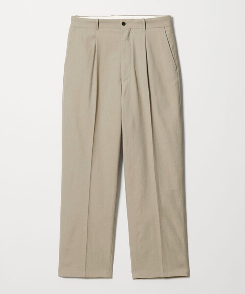 Steven Alan TCL オックス アウト ワンプリーツ スラックス Steven Alan＞ TCL オックスフォード アウト ワンプリーツ スラックス