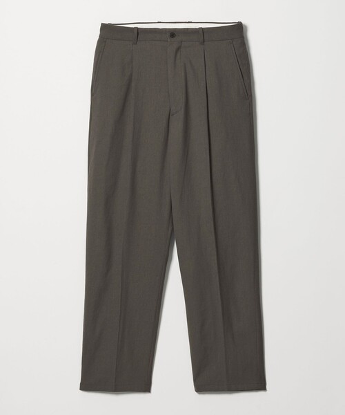 Steven Alan＞ TCL オックスフォード アウト ワンプリーツ スラックス