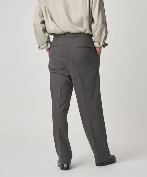 Steven Alan TCL オックスアウト ワンプリーツスラックス Steven Alan＞ TCL オックスフォード アウト ワンプリーツ スラックス