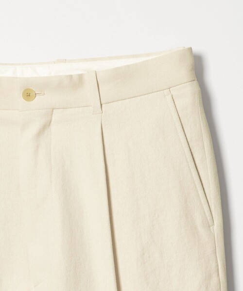 Steven Alan＞ TCL オックスフォード アウト ワンプリーツ スラックス