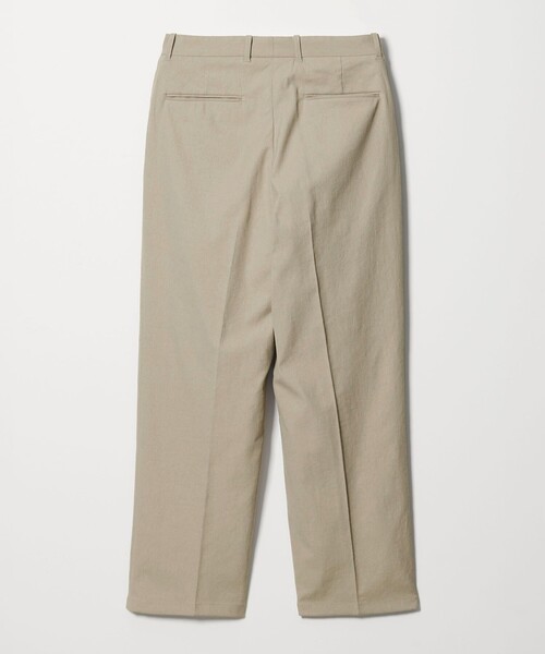 Steven Alan＞ TCL オックスフォード アウト ワンプリーツ スラックス