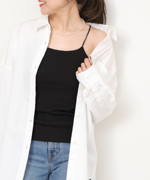 JOURNAL STANDARD relume（ジャーナルスタンダード　レリューム）の「カップ付きスパゲッティクロスキャミ（その他アンダーウェア/インナー）」