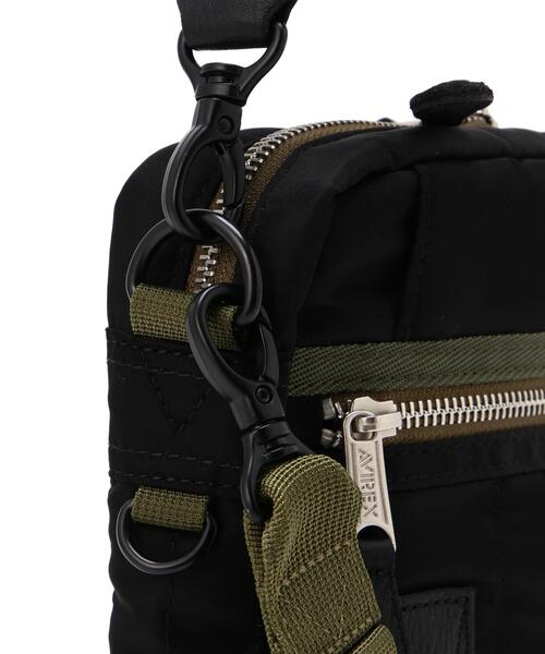 AVIREX(アヴィレックス)の「FLIGHT NYLON "VERTICAL SHOULDER BAG" / フライトナイロン ヴァーティカル ショルダー バッグ / AVIREX / アヴィレックス(ショルダーバッグ・メンズ・ブラック/その他10・F)」の11枚目の写真