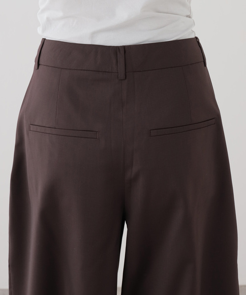 AP STUDIO(エーピーストゥディオ)の「【REMAIN/リメイン】Cocoon Suiting Pants With Pleats(スラックス・レディース・ブラウン・36/34)」の14枚目の写真