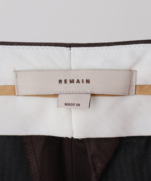 AP STUDIO(エーピーストゥディオ)の「【REMAIN/リメイン】Cocoon Suiting Pants With Pleats(スラックス・レディース・ブラウン・36/34)」の18枚目の写真