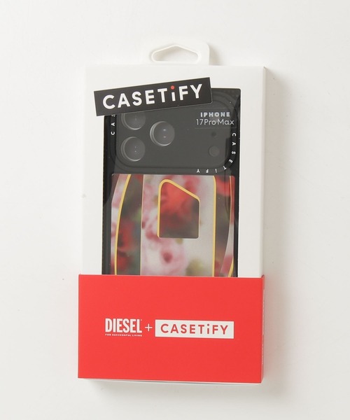 DIESEL + CASETiFY iPhone 17 Pro ケース DIESEL｜DIESEL*CASETiFY アイフォンケース iPhone 17 Pro Max 対応