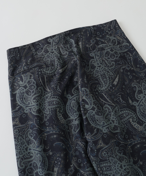 JOURNAL STANDARD(ジャーナルスタンダード)の「RIRANCHA / リランチェ ブッチャー 総柄 オーバー パンツ(その他パンツ・メンズ・ネイビー/ボルドー/カーキ・LARGE/MEDIUM/SMALL)」の9枚目の写真