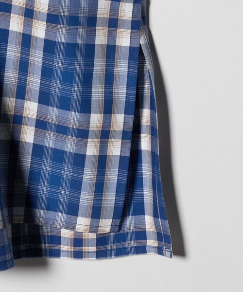 BEAUTY&YOUTH UNITED ARROWS(ビューティーアンドユースユナイテッドアローズ)の「コットン チェック オーバーサイズ シャツ(シャツ/ブラウス・レディース・ネイビー/グレー系・FREE)」の16枚目の写真