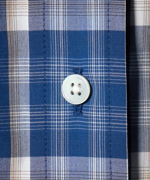 BEAUTY&YOUTH UNITED ARROWS(ビューティーアンドユースユナイテッドアローズ)の「コットン チェック オーバーサイズ シャツ(シャツ/ブラウス・レディース・ネイビー/グレー系・FREE)」の17枚目の写真