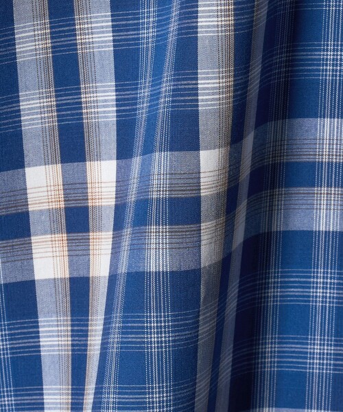 BEAUTY&YOUTH UNITED ARROWS(ビューティーアンドユースユナイテッドアローズ)の「コットン チェック オーバーサイズ シャツ(シャツ/ブラウス・レディース・ネイビー/グレー系・FREE)」の19枚目の写真