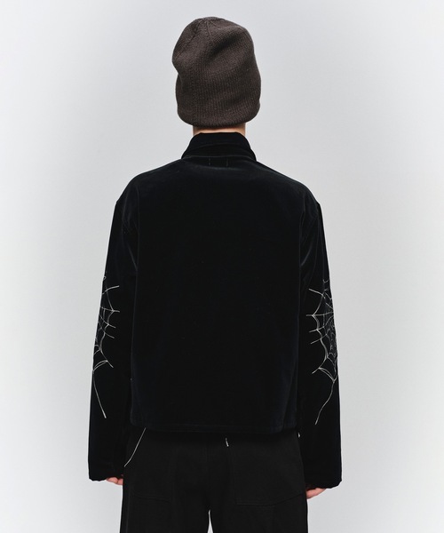 Jieda(ジエダ)の「SPYDER EMBROIDERY JACKET(ブルゾン・メンズ・ワインレッド/ブラック・1/2)」の8枚目の写真