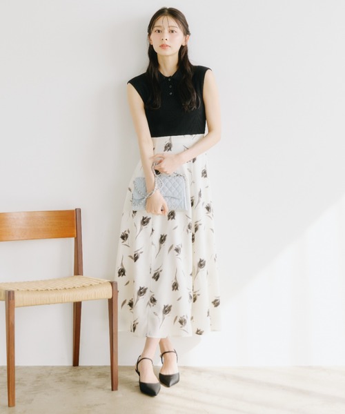 JILL by JILL STUART(ジルバイジルスチュアート)の「【再入荷】ツイードキルティングチェーンバッグ(ショルダーバッグ・レディース・ネイビー/ピンク/ブルー・FREE)」の18枚目の写真