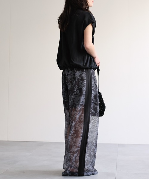 model：156cm　着用サイズ：FREE