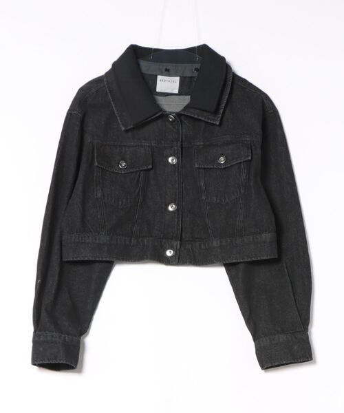 REDYAZEL（レディアゼル）の「【Denim Series】ダブルカラーデニムジャケット（デニムジャケット・レディース・ダークブルー/ブルー/ブラック・FREE）」の6枚目の写真