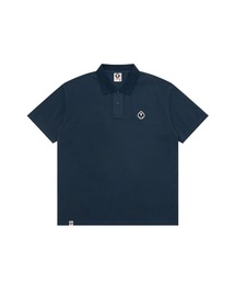 A BATHING APE ネイビー ポロシャツ M　エイプ A BATHING APE - A BATHING APE アベイシングエイプ ビッグフェイス
