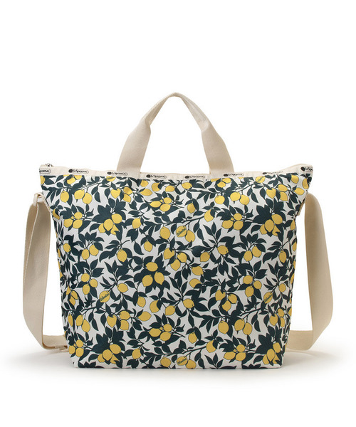 LeSportsac（レスポートサック）の「DELUXE EASY CARRY TOTE レモンオーチャード（トートバッグ・レディース・イエロー・FREE）」の4枚目の写真