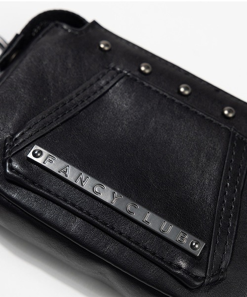 Ada.（エイダ）の「◇FANCYCLUB◇ブランド直輸入正規品/セットベールスタッドバッグ&ウォレット SET VEIL STUD BAG&WALLET（ショルダーバッグ・レディース・レモンイエロー/ブラック/ライトピンク・FREE）」の21枚目の写真