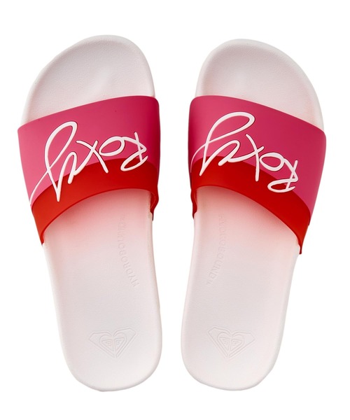 ROXY(ロキシー)の「ROXY ウィメンズ SLIPPY HYDRO2 ファッションサンダル 【2026年春夏モデル】(サンダル・レディース・ブラック/ネイビー/ホワイト・LARGE/SMALL/MEDIUM)」の1枚目の写真