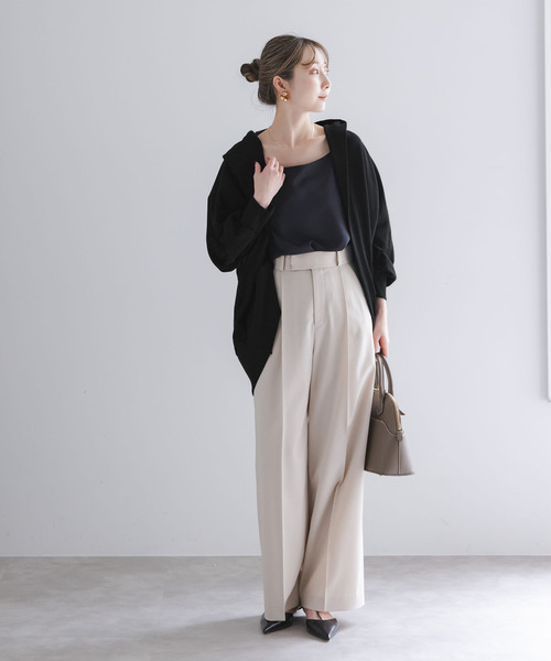 COGTHEBIGSMOKE（コグザビッグスモーク）の「《WEB限定追加》COG THE BIGSMOKE/コグザビッグスモーク NICOLETTE BORERO HOODY（パーカー・レディース・ライトグレー/ブラック・FREE）」の5枚目の写真