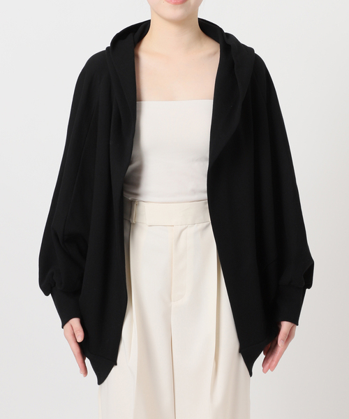 COGTHEBIGSMOKE（コグザビッグスモーク）の「《WEB限定追加》COG THE BIGSMOKE/コグザビッグスモーク NICOLETTE BORERO HOODY（パーカー・レディース・ライトグレー/ブラック・FREE）」の9枚目の写真