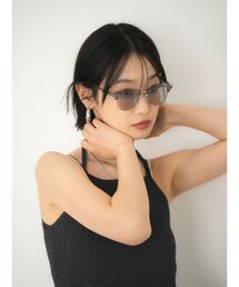 Ungrid | クリアハーフリムカラーサングラス(サングラス)