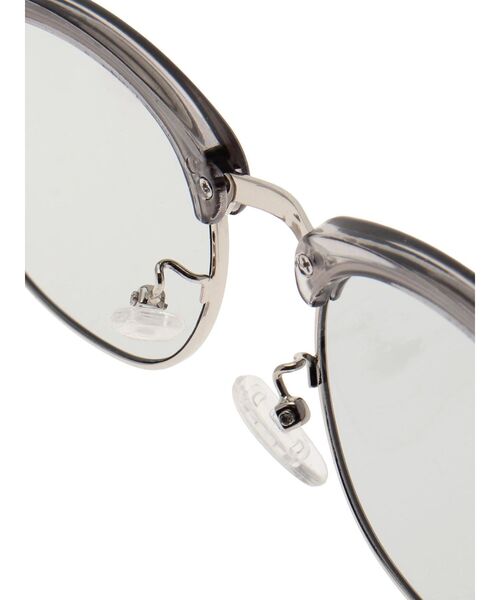 Ungrid（アングリッド）の「クリアハーフリムカラーサングラス（サングラス・レディース・クリア・FREE）」の7枚目の写真