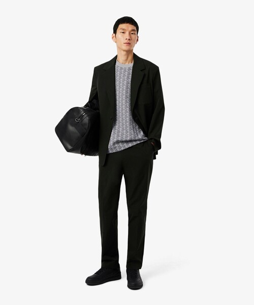 モノグラムジャカードTシャツ（Tシャツ/カットソー）｜LACOSTE