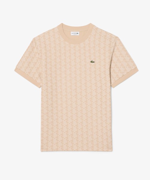 モノグラムジャカードTシャツ（Tシャツ/カットソー）｜LACOSTE