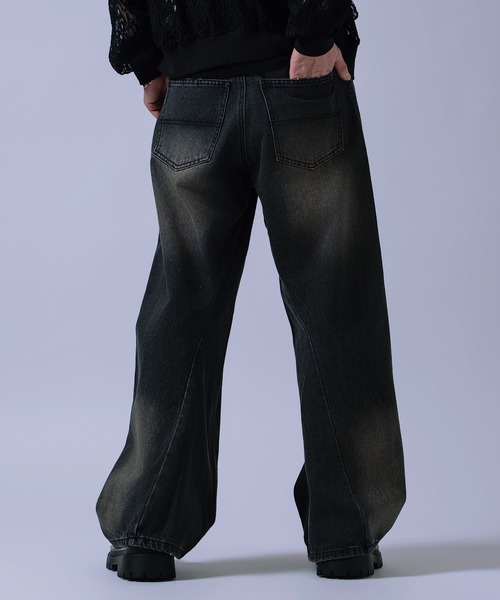 improves(インプローブス)の「カーブ ストレート デニムパンツ(デニムパンツ・メンズ・ブラック/インディゴブルー・X-LARGE/LARGE/MEDIUM)」の5枚目の写真