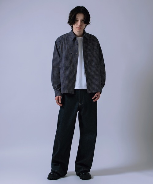 improves(インプローブス)の「カーブ ストレート デニムパンツ(デニムパンツ・メンズ・ブラック/インディゴブルー・X-LARGE/LARGE/MEDIUM)」の10枚目の写真