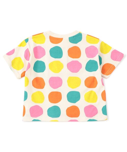BREEZE(ブリーズ)の「【リンク/WEB限定】レトロ総柄半袖Tシャツ(Tシャツ/カットソー・キッズ・オレンジ/ブラウン/サーモンピンク/ブラック/カーキ/サックスブルー/オフホワイト・90/100/110/120/130/140)」の22枚目の写真