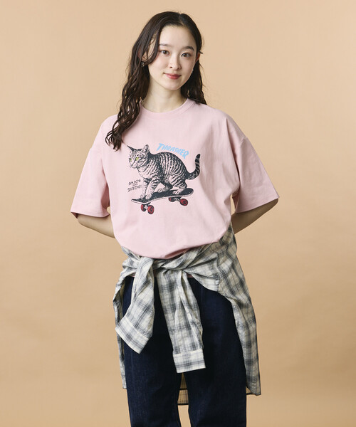 セール】限定展開 THRASHER×FREAK'S STORE スラッシャー 別注 ビッグ