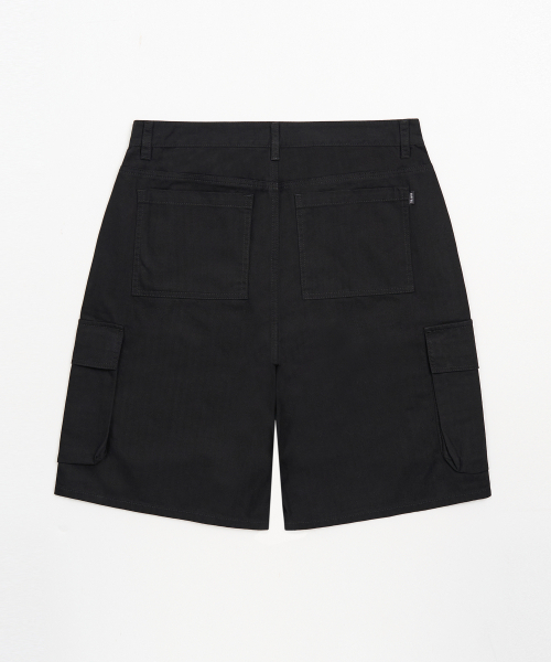 TOFFEE(トフィー)の「コットンカーゴハーフパンツ (ブラック)(その他パンツ・メンズ・その他・SMALL/MEDIUM/LARGE/X-LARGE)」の7枚目の写真