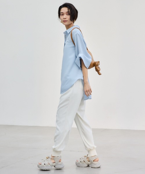 BARNYARDSTORM（バンヤードストーム）の「BARNYARDSTORM / 厚底スニーカーサンダル【一部店舗限定サイズ】（サンダル・レディース・ブラック/グレー・LL/L/M/S）」の10枚目の写真