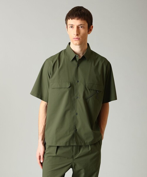 Columbia(コロンビア)の「限定展開 COLUMBIA BLACK LABEL/ アイスバーグガーデンショートスリーブシャツ /コロンビア(シャツ/ブラウス・メンズ・ネイビー/グリーン/グレー/ブラック・M/S/L/XL)」の4枚目の写真