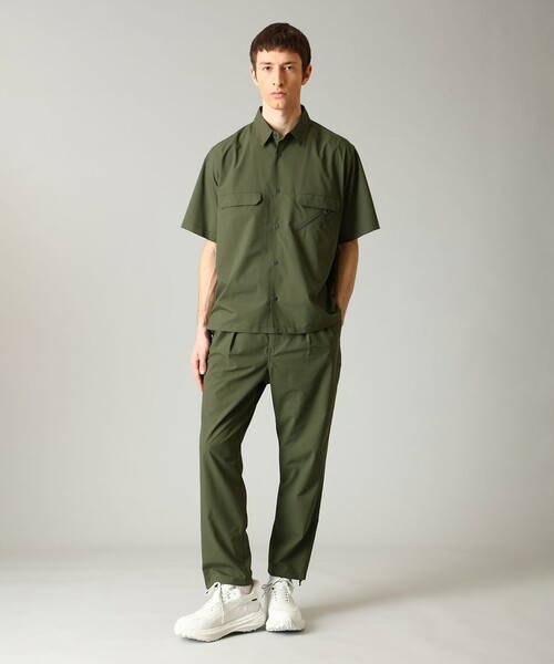 Columbia(コロンビア)の「限定展開 COLUMBIA BLACK LABEL/ アイスバーグガーデンショートスリーブシャツ /コロンビア(シャツ/ブラウス・メンズ・ネイビー/グリーン/グレー/ブラック・M/S/L/XL)」の9枚目の写真