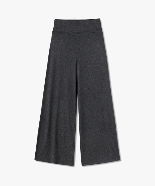 MONGDOL(モンドル)の「フォルダブルバンディングワイドパンツチャコールMDPT083CHARCOAL(スウェットパンツ・レディース・その他・F)」の6枚目の写真