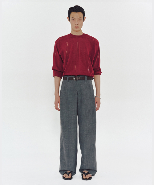 MMIC(エムエムアイシー)の「DROP TROUSER (GRAY)(スラックス・メンズ・その他・LARGE/SMALL/MEDIUM)」の8枚目の写真