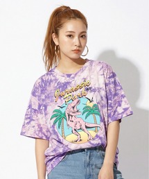BABYDOLL | 親子お揃い ジュラシック・パーク タイダイTシャツ 1491A(Tシャツ/カットソー)