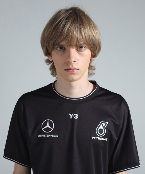 Y-3（ワイスリー）の「Y-3 MERCEDES - AMG PETRONAS FORMULA 1 TEAM MECHANICS SHORT SLEEVE JERSEY（Tシャツ/カットソー・メンズ・ブラック・X-SMALL/SMALL/MEDIUM/X-LARGE/XX-SMALL/LARGE/XX-LARGE）」の6枚目の写真