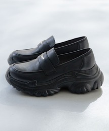 HIMIKO（ヒミコ）の「【HIMIKO】【ZOZOTOWN限定】メタルパーツボリュームソールローファー/660101（ローファー）」