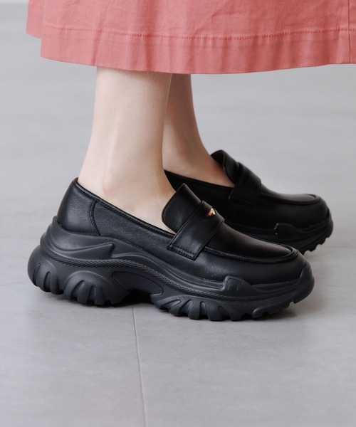 HIMIKO(ヒミコ)の「【HIMIKO】【ZOZOTOWN限定】本革スニーカーソールローファー/660101(ローファー・レディース・ブラック・22.0cm/22.5cm/23.0cm/23.5cm/24.0cm/24.5cm/25.0cm/25.5cm)」の5枚目の写真