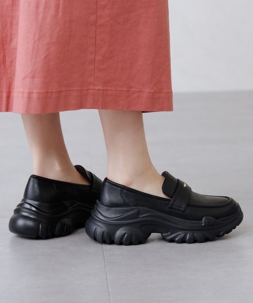 HIMIKO(ヒミコ)の「【HIMIKO】【ZOZOTOWN限定】本革スニーカーソールローファー/660101(ローファー・レディース・ブラック・22.0cm/22.5cm/23.0cm/23.5cm/24.0cm/24.5cm/25.0cm/25.5cm)」の6枚目の写真